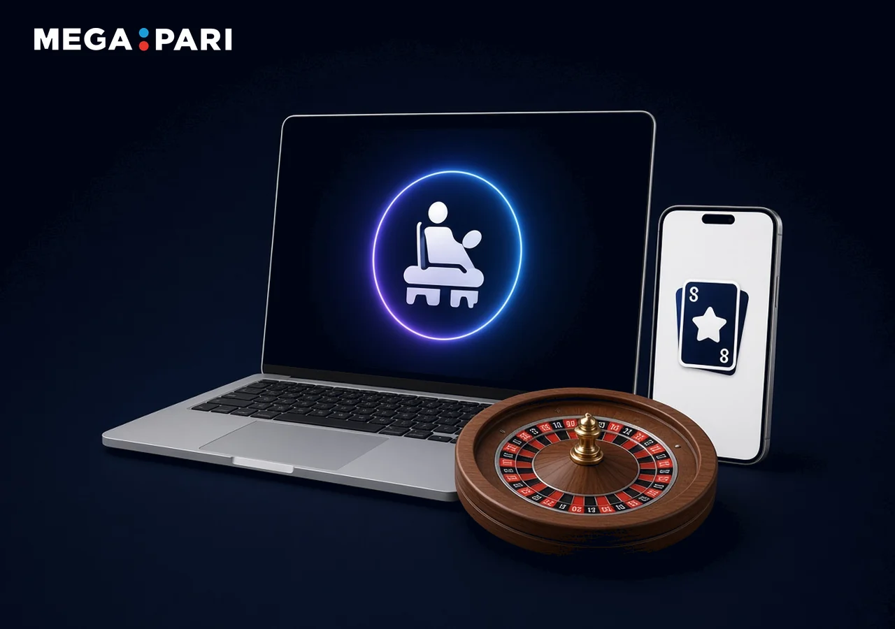 Scelta di giochi nel casinò dal vivo