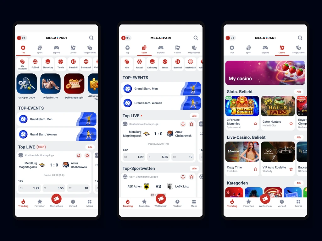App Megapari