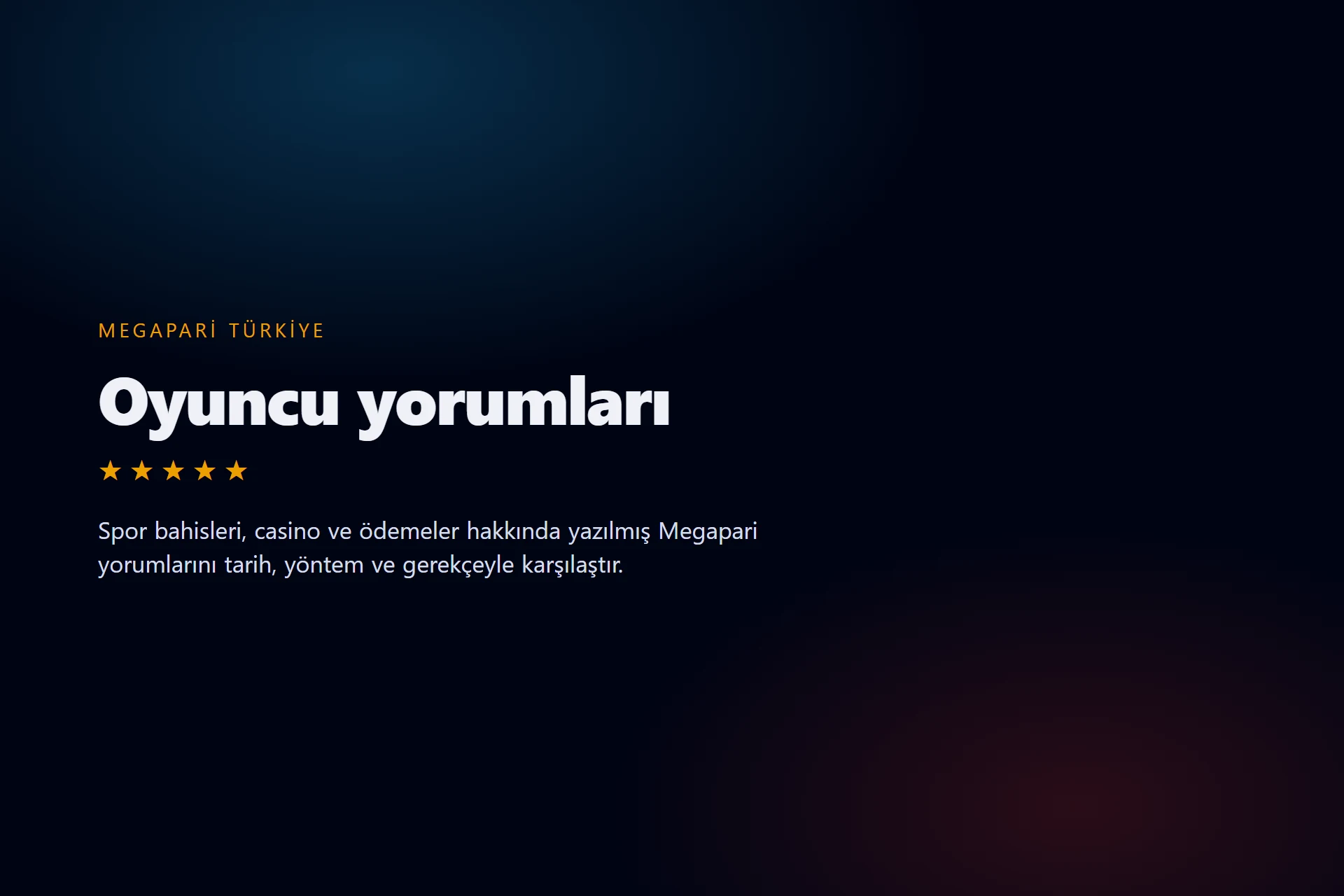 Recensioni e testimonianze su Megapari